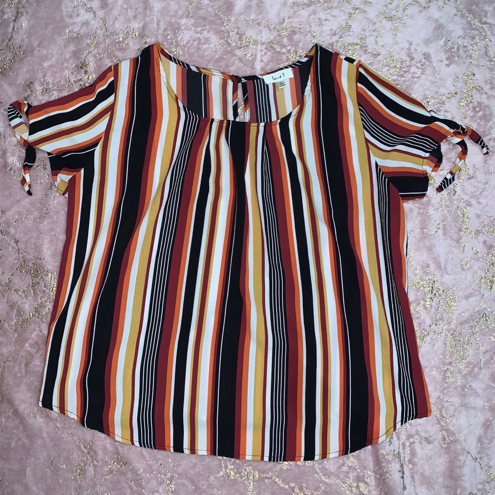 5/15!!Love J striped shirt